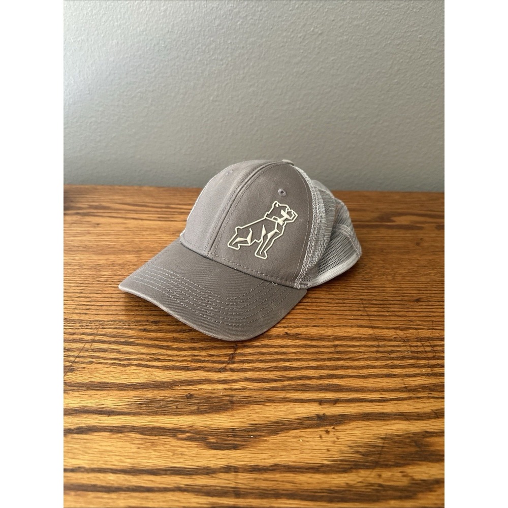 Mack Trucks Mack 3D Bulldog Dark Grey Mesh Snapback Cap/Hat